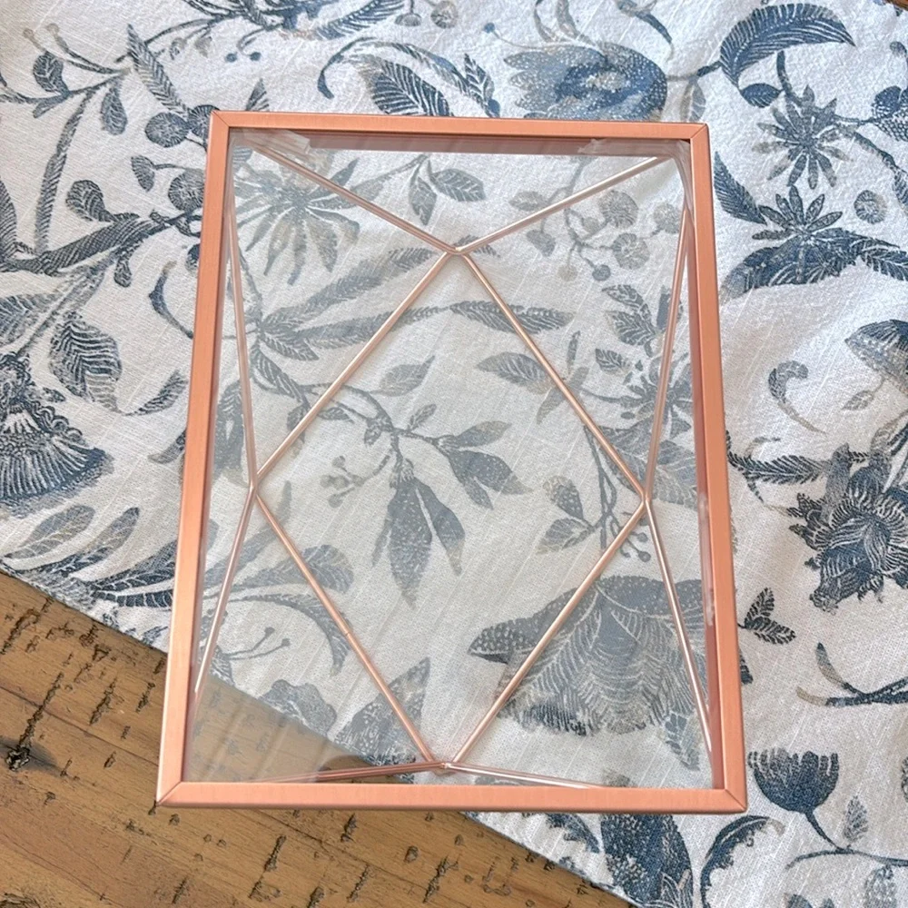 Umbra Rose Gold Prisma 4x6 Frame